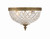 Crystorama - 117-10-OB - Two Light Flush Mount - Radley - Olde Brass