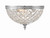 Crystorama - 117-12-CH - Three Light Flush Mount - Radley - Polished Chrome