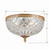 Radley Three Light Flush Mount (117-12-OB)