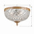Radley Two Light Flush Mount (117-8-OB)