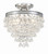 Crystorama - 130-CH_CEILING - Three Light Semi Flush Mount - Calypso - Polished Chrome