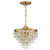 Calypso Three Light Mini Chandelier (130-VG)