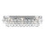 Crystorama - 133-CH - Six Light Bathroom Vanity - Calypso - Polished Chrome