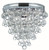 Calypso Three Light Flush Mount (135-CH)