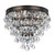 Crystorama - 135-VZ - Three Light Flush Mount - Calypso - Vibrant Bronze