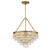 Calypso Six Light Chandelier (136-VG)