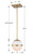 Truax One Light Chandelier (2107-AG)