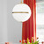 Truax One Light Chandelier (2112-AG)
