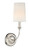 Crystorama - 2241-PN - One Light Wall Sconce - Sylvan - Polished Nickel