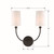 Sylvan Two Light Wall Sconce (2242-BF)