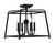 Sylvan Four Light Semi Flush Mount (2243-BF_NOSHADE)