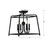 Sylvan Four Light Semi Flush Mount (2243-BF_NOSHADE)