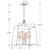 Sylvan Four Light Chandelier (2244-PN)