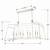 Sylvan Eight Light Chandelier (2249-PN_NOSHADE)