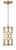 Crystorama - 2260-AG - One Light Pendant - Jennings - Aged Brass