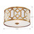 Jennings Three Light Flush Mount (2263-AG)