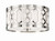 Crystorama - 2263-PN - Three Light Flush Mount - Jennings - Polished Nickel