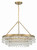 Calypso Six Light Chandelier (237-VG)