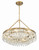 Calypso Six Light Chandelier (237-VG)