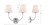 Sylvan Two Light Wall Sconce (2442-OP-CH)