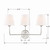 Sylvan Three Light Bathroom Vanity (2443-OP-BN)