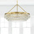 Calypso Six Light Chandelier (275-VG)