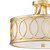 Graham Three Light Semi Flush Mount (285-GA)