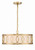 Crystorama - 287-GA - Six Light Chandelier - Graham - Antique Gold