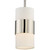 Crystorama - 290-PN - One Light Pendant - Grayson - Polished Nickel