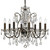 Crystorama - 3028-EB-CL-MWP - Eight Light Chandelier - Butler - English Bronze