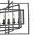 Capri Five Light Chandelier (336-RS)