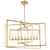 Capri Nine Light Chandelier (337-GA)