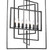 Capri Seven Light Chandelier (339-RS)