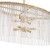 Bleecker Eight Light Chandelier (398-GA)