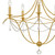 Metro Five Light Chandelier (425-GA)