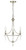 Crystorama - 433-SA - Three Light Mini Chandelier - Metro - Antique Silver