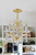 Maria Theresa Six Light Mini Chandelier (4405-GD-CL-S)