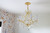 Maria Theresa Six Light Mini Chandelier (4405-GD-CL-SAQ)