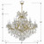 Maria Theresa 19 Light Chandelier (4418-GD-CL-SAQ)