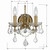 Filmore Two Light Wall Sconce (4452-GA-CL-SAQ)