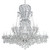 Crystorama - 4460-CH-CL-SAQ - 37 Light Chandelier - Maria Theresa - Polished Chrome