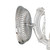 Maria Theresa One Light Wall Sconce (4471-CH-CL-MWP)