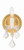 Maria Theresa One Light Wall Sconce (4471-GD-CL-MWP)