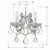 Maria Theresa Two Light Wall Sconce (4472-CH-CL-MWP)