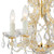 Maria Theresa Four Light Mini Chandelier (4474-GD-CL-MWP)