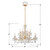 Maria Theresa 12 Light Chandelier (4479-GD-CL-I)
