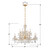 Maria Theresa 12 Light Chandelier (4479-GD-CL-S)