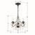 Paris Market Three Light Mini Chandelier (4534-EB-CL-MWP)