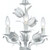 Southport Three Light Mini Chandelier (4813-WW)