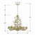 Josie Six Light Chandelier (4846-CT)